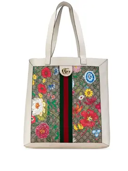 Gucci Pre-Owned: Белая сумка-шоппер 