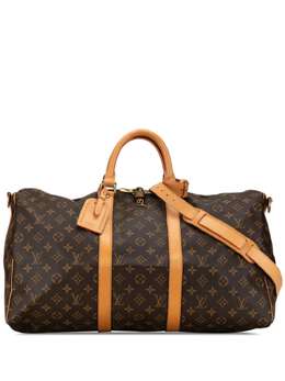 Louis Vuitton Pre-Owned: Коричневая сумка 