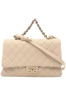 CHANEL Pre-Owned: Коричневая сумка 