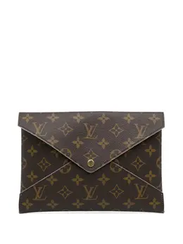 Louis Vuitton Pre-Owned: Коричневый клатч 