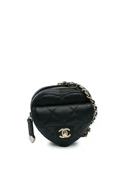 CHANEL Pre-Owned: Чёрное колье 