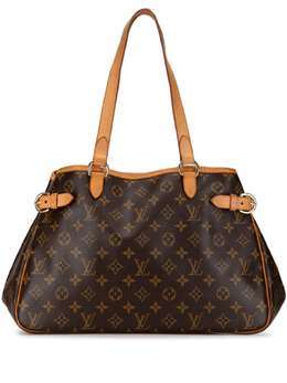 Louis Vuitton Pre-Owned: Коричневая сумка-шоппер 