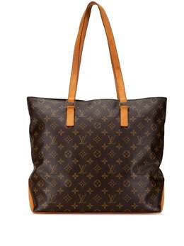 Louis Vuitton Pre-Owned: Коричневая сумка-шоппер 