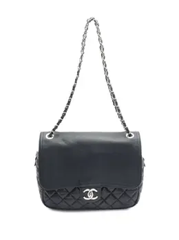 CHANEL Pre-Owned: Чёрная сумка 