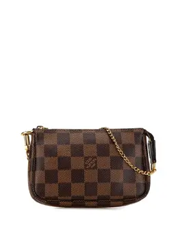 Louis Vuitton Pre-Owned: Коричневая сумка 