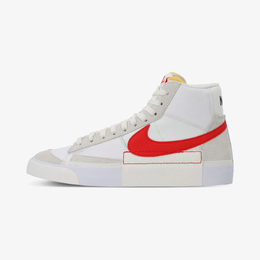 Nike: Белые кеды  Blazer Mid 77