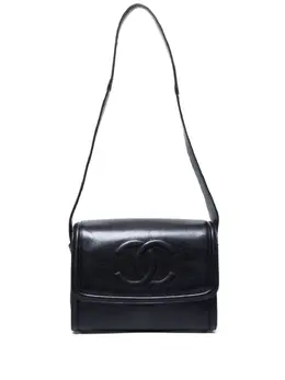 CHANEL Pre-Owned: Чёрная сумка 