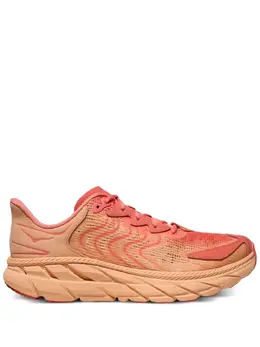 HOKA: Оранжевые кроссовки 
