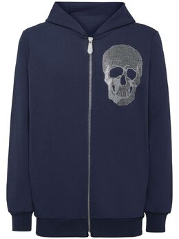 Philipp Plein: Синяя толстовка  Skull