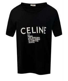 CELINE: Хлопковая футболка 