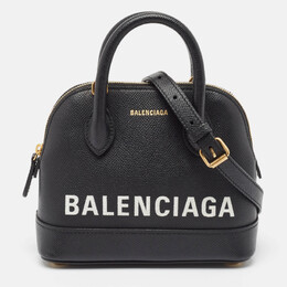 Balenciaga: Чёрная сумка  Ville