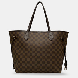 Louis Vuitton: Коричневая сумка  Neverfull MM