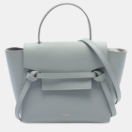 Celine: Голубая сумка 