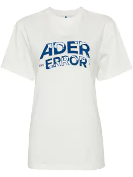 Ader Error: Белая футболка 