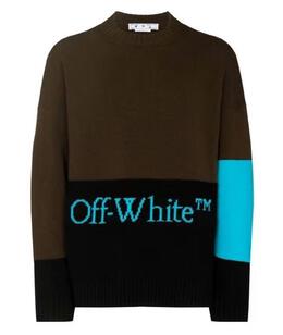 OFF-WHITE: Белый свитер 