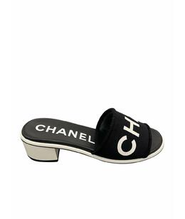 CHANEL: Шлёпанцы 