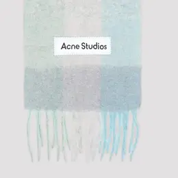 Acne Studios: Зелёный шарф 