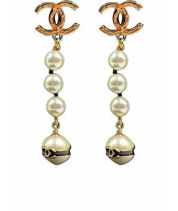 CHANEL: Серьги 