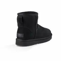 UGG: Чёрные угги  Classic Mini II