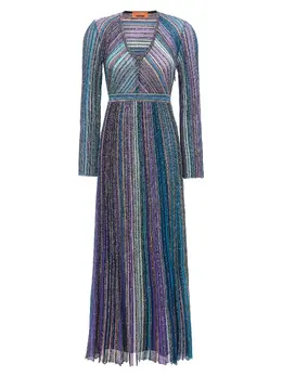 Missoni: Плиссированное платье 