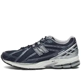 New Balance: Синие кроссовки 