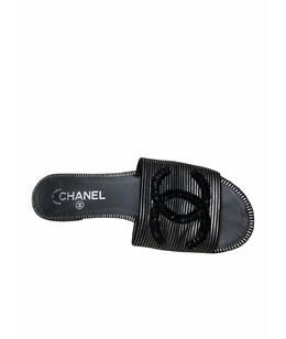 CHANEL: Шлёпанцы 