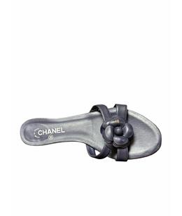 CHANEL: Шлёпанцы 