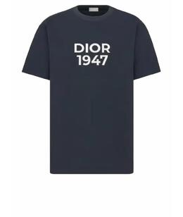 CHRISTIAN DIOR: Тёмная футболка 