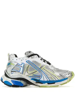 Balenciaga: Многоцветные кроссовки  Runner