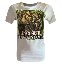 DSQUARED2: Хлопковая футболка 