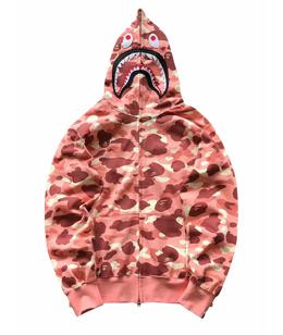 A BATHING APE: Розовая толстовка 