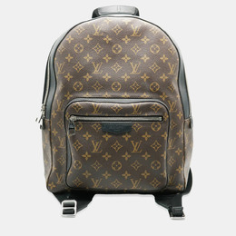 Louis Vuitton: Коричневый рюкзак 