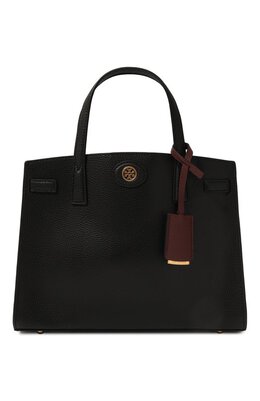 Tory Burch: Чёрная сумка  Robinson