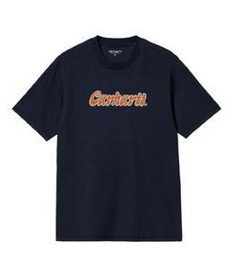 CARHARTT WIP: Синяя футболка 