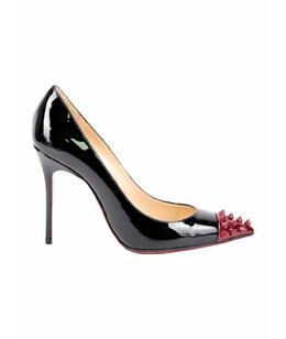 CHRISTIAN LOUBOUTIN: Чёрные туфли 