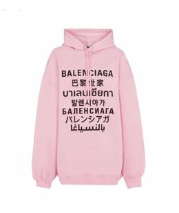 BALENCIAGA: Толстовка оверсайз 