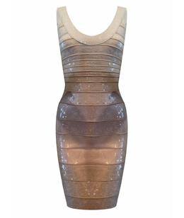 HERVE LEGER: Коктейльное платье 