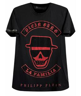 PHILIPP PLEIN: Футболка со стразами 