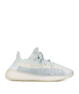 ADIDAS YEEZY: Белые кроссовки 