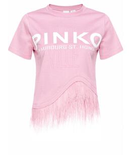 PINKO: Короткая футболка 