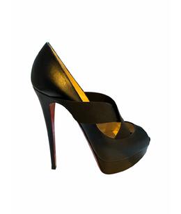 CHRISTIAN LOUBOUTIN: Чёрные туфли 