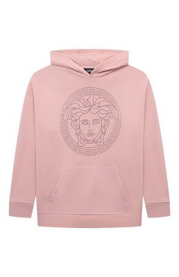 Versace: Хлопковая толстовка 