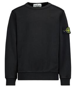 STONE ISLAND: Чёрная толстовка 