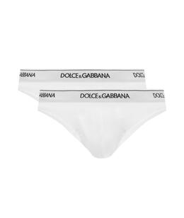 DOLCE&GABBANA: Белые носки 