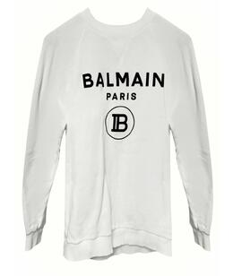 BALMAIN: Хлопковая толстовка 