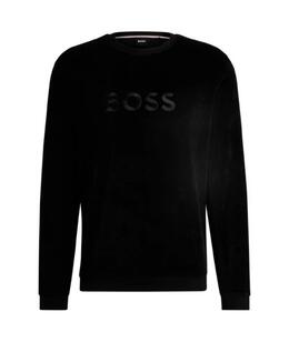 HUGO BOSS: Толстовка из велюра 