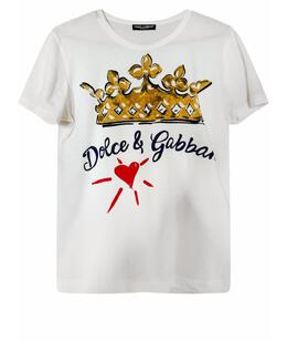 DOLCE&GABBANA: Футболка 