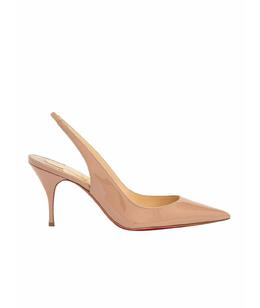 CHRISTIAN LOUBOUTIN: Бежевые туфли 