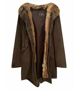 WOOLRICH: Пуховик из кролика 