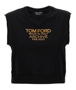 TOM FORD: Чёрная футболка 